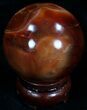 Colorful Carnelian Agate Sphere #32083-2